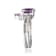 Gin & Grace 14K White Gold Natural Pink Amethyst, Light Pink
Amethyst & Real Diamond (I1,) Ring