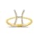 Gin & Grace 10K Yellow Gold Real Diamond Ring (I1)