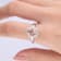 Gin & Grace 14k Two Tone Gold Morganite and Diamond Ring