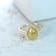 Gin & Grace 14K Yellow Gold Natural Brown and White Diamonds Ring