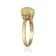 Gin & Grace 10K Yellow Gold Natural Ethiopian Opal & Real
Diamond (I1) Statement Ring