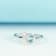 Gin & Grace 18K White Gold Aquamarine Ring with Diamond