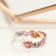 Gin & Grace 14K Rose Gold Real Diamond Ring (I1) with Natural Multi Sapphire