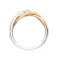 Gin & Grace 14K Three-Tone Gold Natural Diamond (I1) Statement Ring