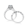 Gin & Grace 14K White Gold Ring with Aquamarine