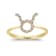 Gin & Grace 10K Yellow Gold Real Diamond Ring (I1)