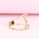 Gin & Grace 14K Yellow Gold Real Natural Diamond Ring (I1)