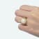 Gin & Grace 14K Yellow Gold Natural Ethiopian Opal With Diamond (I1) Ring