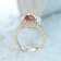 Gin & Grace 14K Yellow Gold Natural Brown and White Diamonds Ring
