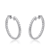 Gin & Grace 14K White Gold Natural Diamond Earring