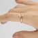 Gin & Grace 10K Rose Gold Real Diamond Ring (I1) with Genuine Pink Morganite