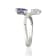 Gin & Grace 14K White Gold Tanzanite and Diamond Ring (I1)