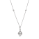 Gin & Grace 14K White Gold Natural White Diamond Pendant
