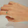 Gin and Grace 14K Yellow Gold Zambian Emerald Ring with Diamonds
