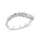 Gin & Grace 14K White Gold Natural White Diamonds Ring