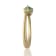 Gin and Grace 14K Yellow Gold Zambian Emerald Ring with Diamonds