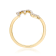 Gin & Grace 10K Yellow Gold Real Diamond Ring (I1)