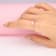 Gin & Grace 18K Rose Gold Ring with Genuine Morganite & Natural
Pink Sapphire