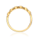Gin & Grace 18K Yellow Gold Real Diamond Ring (I1)