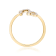 Gin & Grace 10K Yellow Gold Real Diamond Ring (I1)