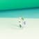 Gin and Grace 18K White Gold Natural Zambian Emerald & Tanzanite
Ring with Real Diamonds