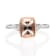 Gin & Grace 14K Two Tone Gold Morganite and Diamond Ring