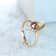Gin & Grace 14K Yellow Gold Natural Brown and White Diamonds Ring