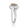 Gin & Grace 14k Two Tone Gold Morganite and Diamond Ring