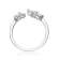 Gin & Grace 14K White Gold Real Diamond Ring (I1)