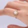 Gin & Grace 10K Yellow Gold Natural Australian Opal With Real
Diamond (I1) Statement Ring
