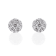 Gin & Grace 14K White Gold Real Diamond (I1) Earring