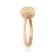 Gin & Grace 10K Rose Gold Real Diamond Ring (I1) with Natural Opal