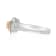 Gin & Grace 18K Gold Natural Pink Diamond (I1) Ring