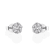 Gin & Grace 14K White Gold Real Diamond (I1) Earring