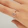 Gin & Grace 10K Rose Gold Morganite & Diamond Ring