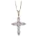 Gin and Grace 14K Yellow Gold Australian Opal Pendant with Diamonds