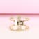 Gin & Grace 14K Yellow Gold Real Natural Diamond Ring (I1)