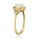 Gin & Grace 10K Yellow Gold Natural Australian Opal With Real
Diamond (I1) Statement Ring