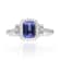 Gin & Grace 14k White Gold Genuine Tanzanite With Real Diamond
(I1)Wedding/Engagement Ring
