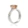 Gin & Grace 14K Two-Tone Gold Natural Morganite With Real Diamond
(I1) Ring