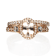 Gin & Grace 14K Rose Gold Natural Morganite, Aquamarine and Real
Diamond (I1) Ring