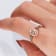 Gin & Grace 14K Rose Gold Morganite and Diamond Ring