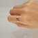 Gin & Grace 14K White Gold Real Diamond Ring (I1) with Genuine Tanzanite