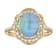 Gin & Grace 14K Yellow Gold Natural Ethopian Opal & Diamond
(I1,) Ring