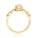 Gin & Grace 14K Yellow Gold White Natural Ethiopian Opal Diamond
(I1) Ring