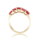 Gin & Grace 10K Yellow Gold Natural Ruby Engagment Ring