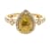 Gin & Grace 14K Yellow Gold Natural Brown and White Diamonds Ring