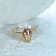 Gin & Grace 14K Yellow Gold Natural Brown and White Diamonds Ring