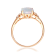 Gin & Grace 14K Rose Gold Natural Opal & Real Diamond (I1)
Statement Ring