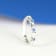 Gin & Grace 18K White Gold Real Diamond Ring (I1) with Natural Blue Sapphire